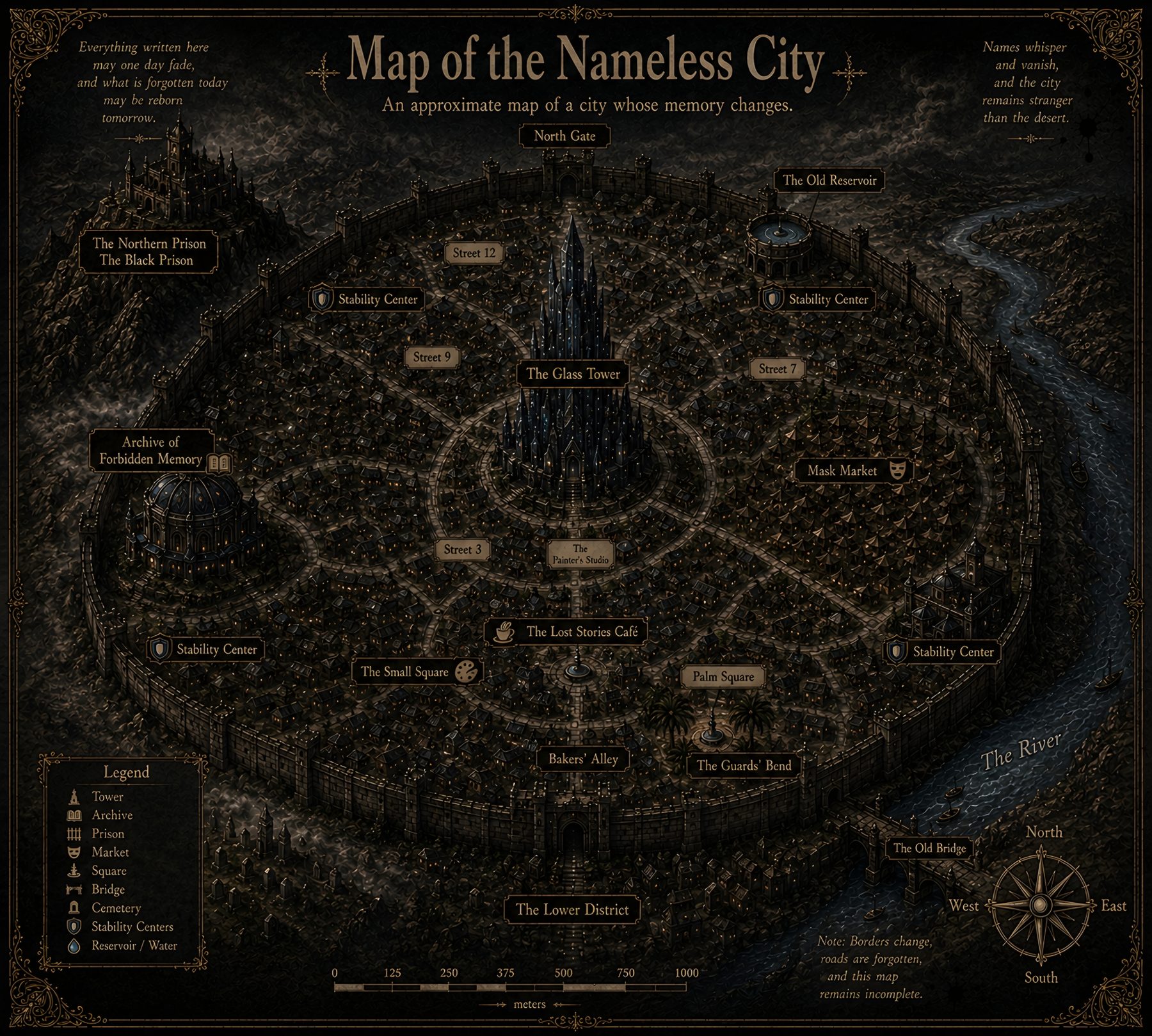 The city